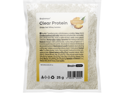 Brainmax clear protein ananas sampler