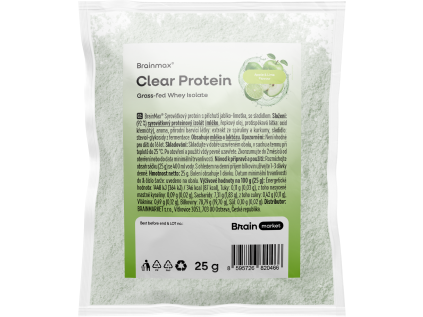 Brainmax clear protein apple lime sampler