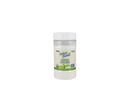 NOW BetterStevia extrakt v prášku, 113 g  Bio stolní sladidlo z listu stévie