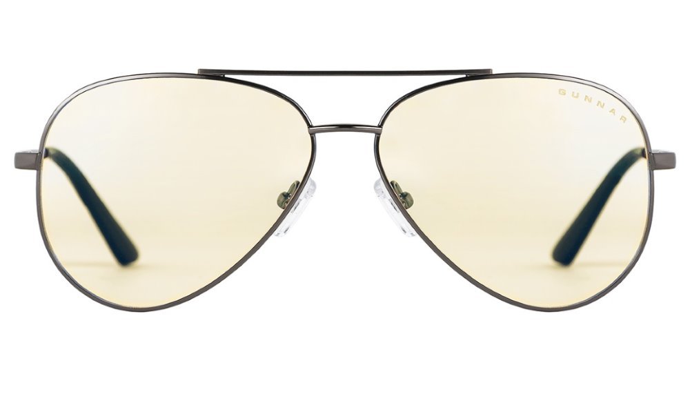 Gunnar Maverick Gunmetal Amber (blokují 65% modrého světla)