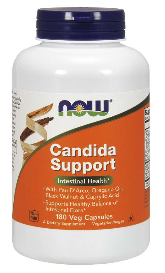 Levně Now® Foods NOW Candida Support, 180 rostlinných kapslí