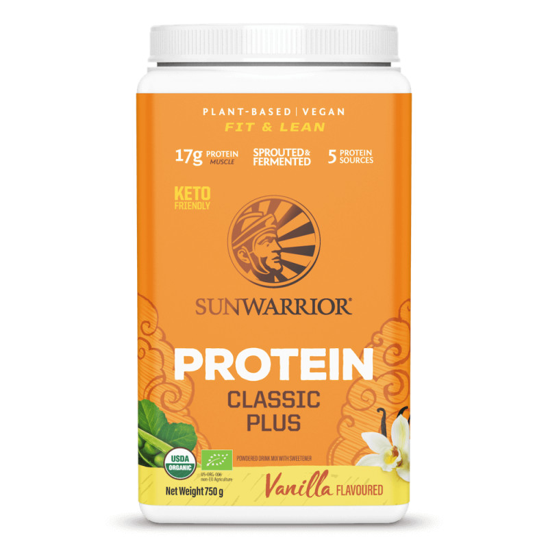 Sunwarrior Protein Classic Plus BIO Vanilkový - 750g