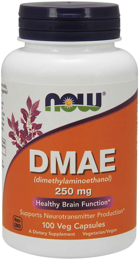 Levně Now® Foods NOW DMAE, dimetylaminoetanol, 250 mg, 100 kapslí