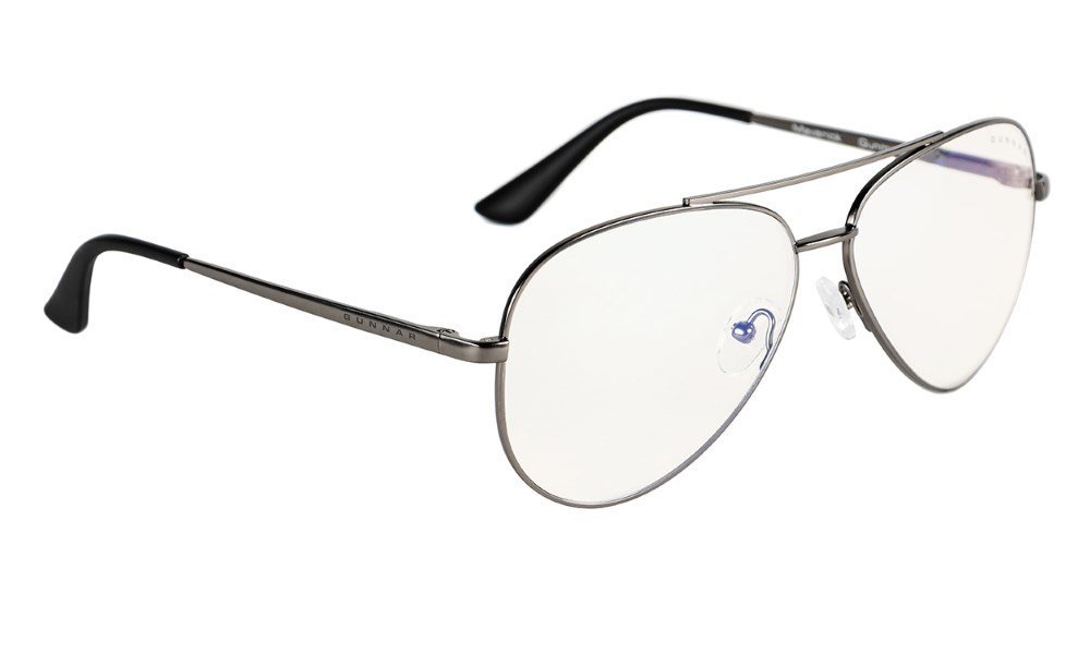 Gunnar Maverick Gunmetal Clear (blokují 10% modrého světla)