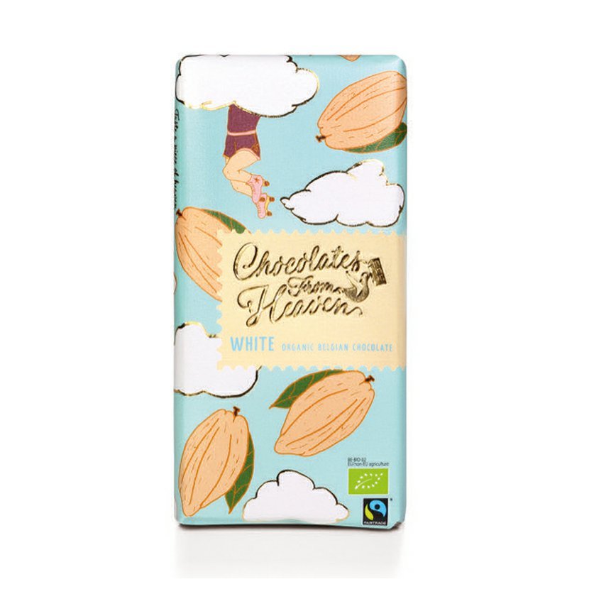 Chocolates From Heaven Bílá čokoláda 32% BIO 100 g