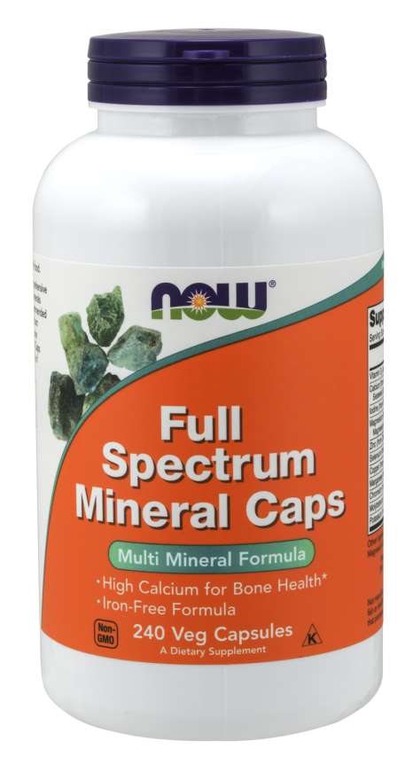 Now® Foods NOW Full Spectrum Mineral, multiminerál, 240 kapslí