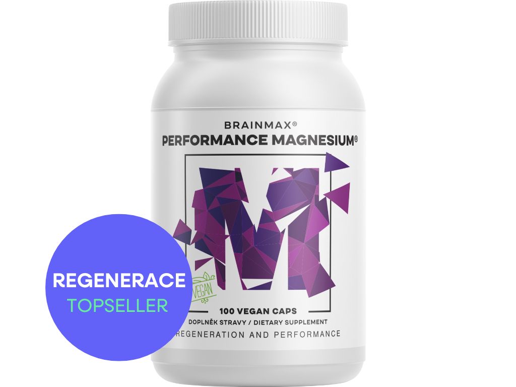 Performance Magnesium 1000 mg 100 tbl. (Hořčík + Vitamín B6) Obrázek