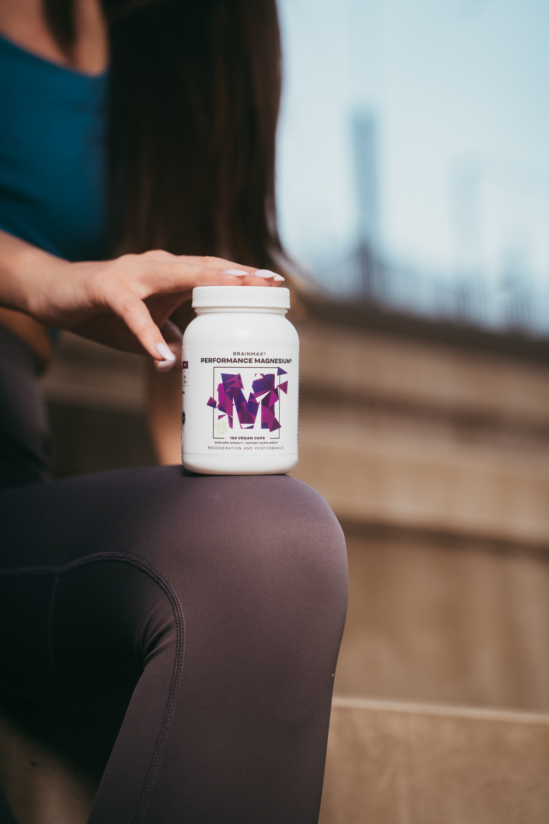 Performance Magnesium 1000 mg 100 tbl. (Hořčík + Vitamín B6) Obrázek