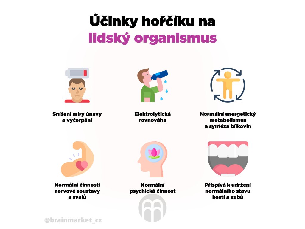 Performance Magnesium 1000 mg 100 tbl. (Hořčík + Vitamín B6) Obrázek