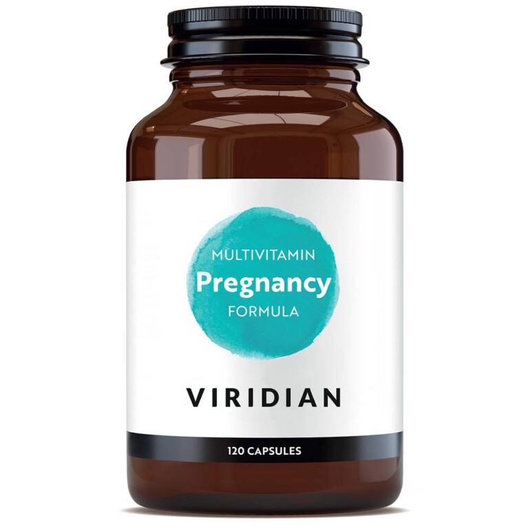 Levně Viridian Multivitamin Pregnancy Formula 120 kapslí (těhotenství)