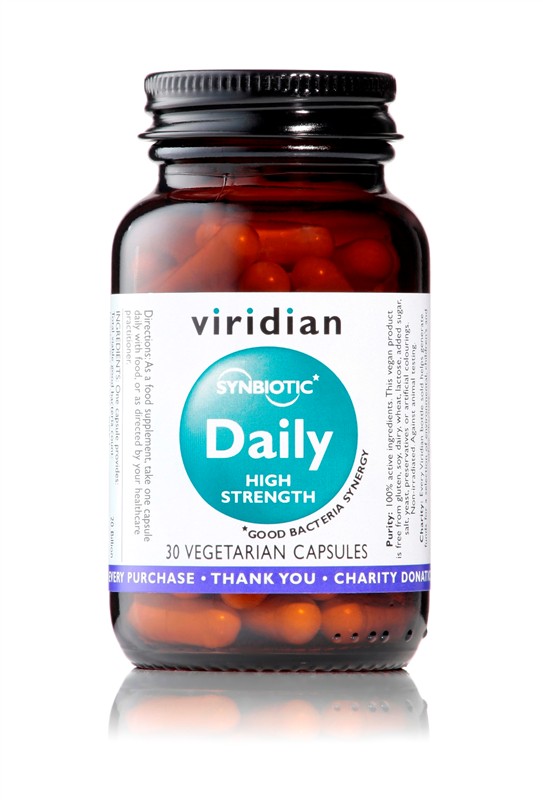 Viridian Synerbio Daily High Strength - 30 kapslí