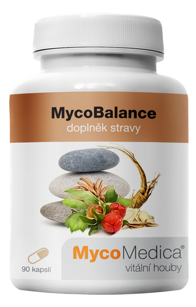 MycoMedica - MycoBalance v optimálním složení, 90 rostlinných kapslí