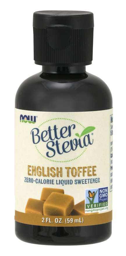 Now® Foods NOW Better Stevia Liquid, Anglický karamel, 59ml Obrázek