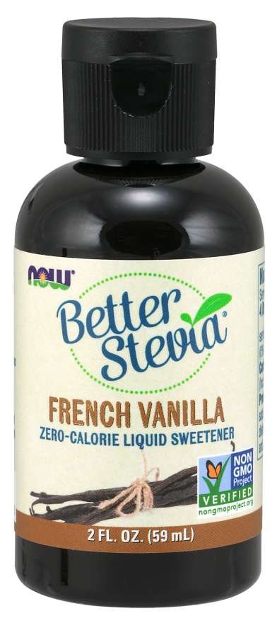 Levně Now® Foods NOW Better Stevia Liquid, Francouzská vanilka, 59ml