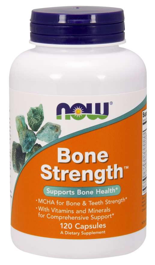 Levně Now® Foods NOW Bone Strength, (silné kosti), 120 kapslí