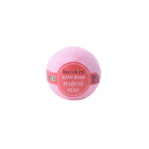 BOTANICO - bath bombs (šumivá koupelová koule), 50g - svařené víno
