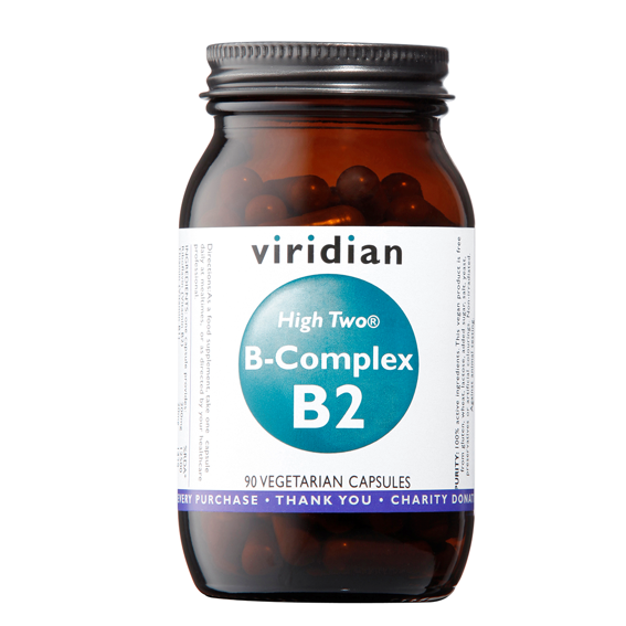 Levně Viridian B-Complex B2 High Two® 90kapslí