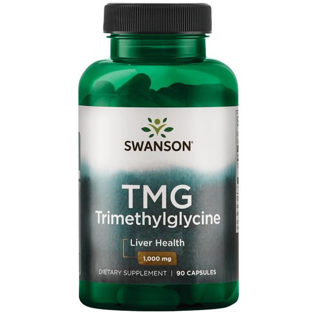 Levně Swanson TMG (Trimethylglycin), 500 mg, 90 kapslí