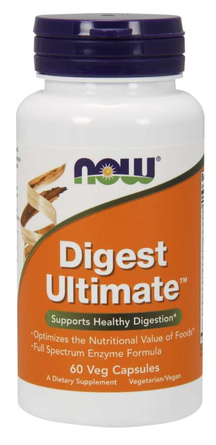 Now® Foods NOW Digest Ultimate, 60 rostlinných kapslí