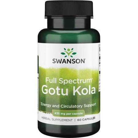 Levně Swanson Gotu Kola, 435 mg, 60 kapslí