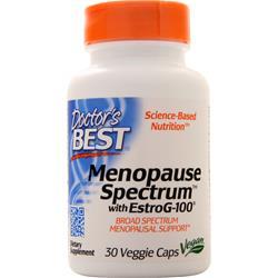 Levně Doctor's Best Menopause Spectrum with EstroG-100 (Menopauza), 30 rostlinných kapslí