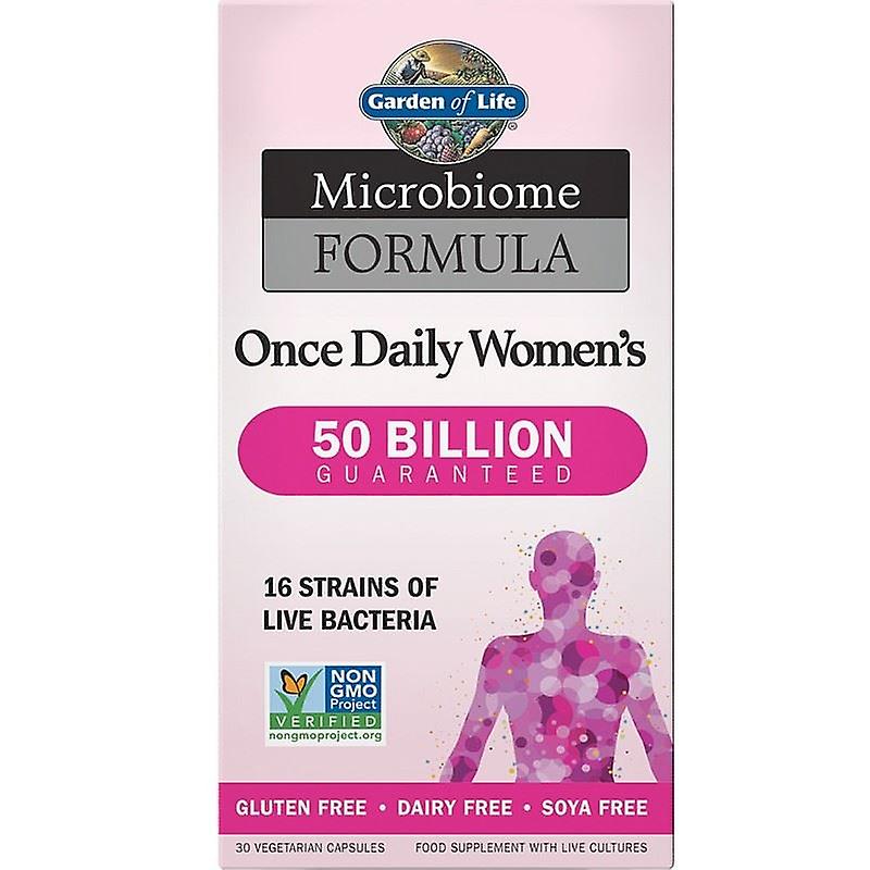 Levně Garden of life Dr. Formulated Probiotics once daily Women's (probiotika pro ženy), 50 mld. CFU, 16 kmenů, 30 rostlinných kapslí