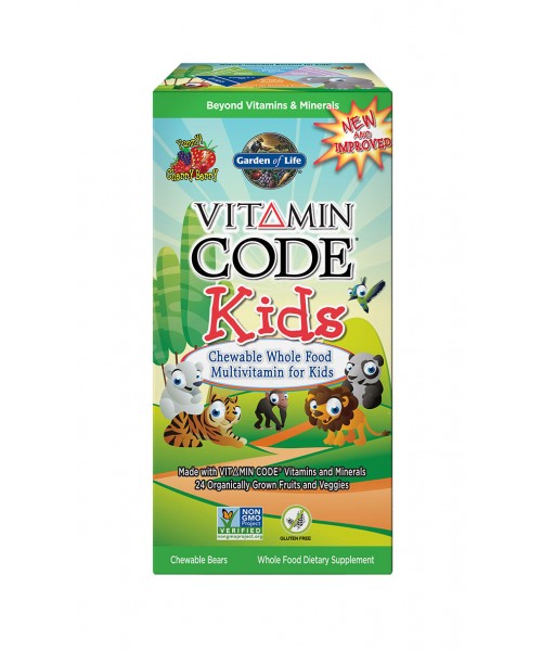 Garden of life Vitamin Code Kids (multivitamín pro děti) - 60 medvídků