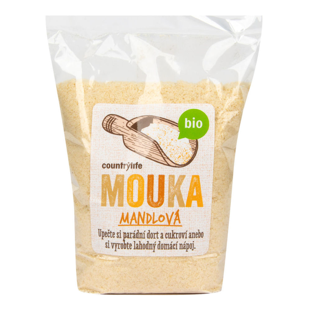 CountryLife - Mouka mandlová BIO - bezlepková, 250g *CZ-BIO-001 certifikát