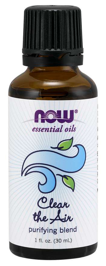 Now® Foods NOW Essential Oil, Clear the Air Oil Blend (éterický olej čistý vzduch), 30 ml