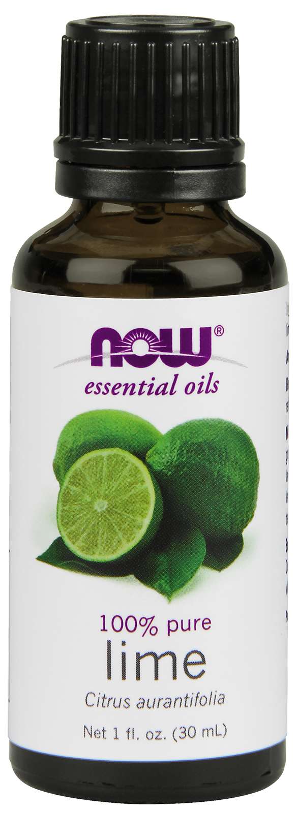 Popis obrázku: Now® Foods NOW Essential Oil, Lime oil (éterický olej Limetka), 30 ml