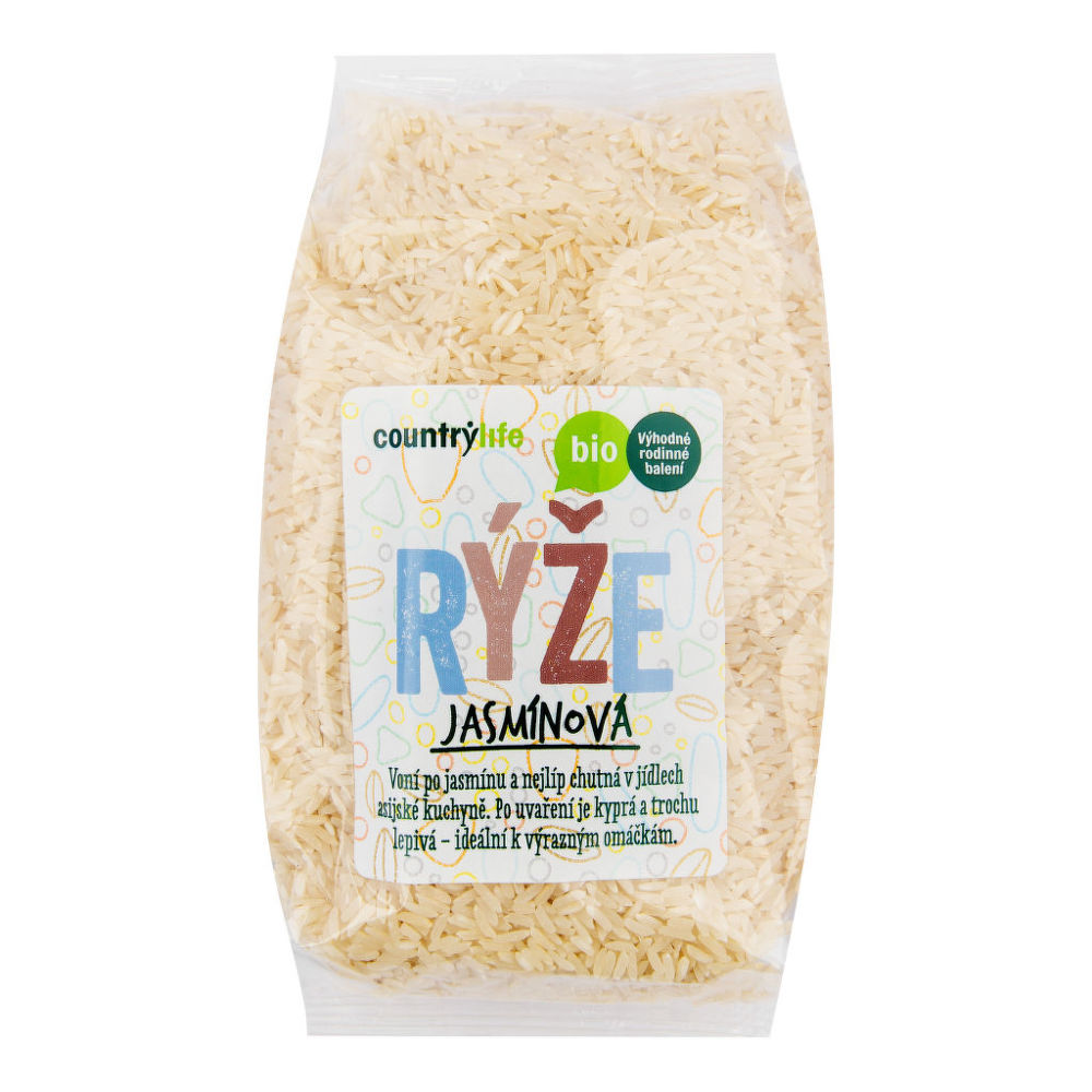 CountryLife - Rýže jasmínová BIO, 1kg