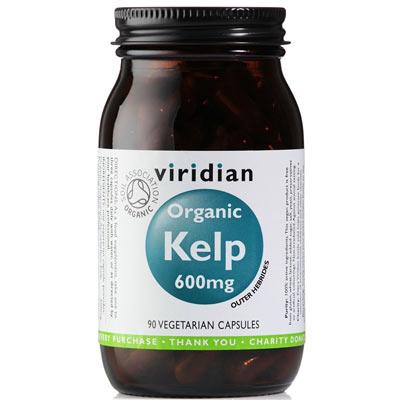 Levně Viridian Kelp 90 kapslí Organic (Organický Jód) *CZ-BIO-001 certifikát