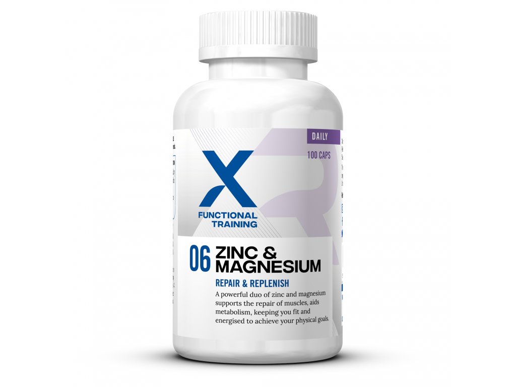 Reflex X Functional Zinc & Magnesium, 100 kapslí