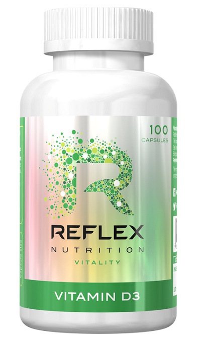 Levně Reflex Vitamin D3 100 kapslí
