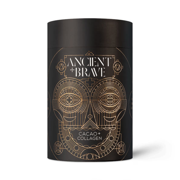 Ancient+Brave - Cacao + Grass Fed Collagen, 250g