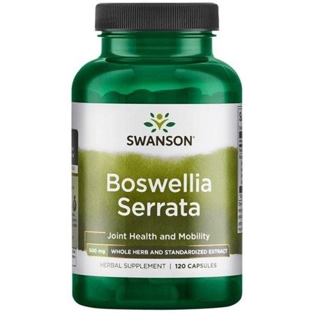 Levně Swanson Boswellia Serrata (Kadidlovník pilovitý extrakt), 500 mg, 120 rostlinných kapslí