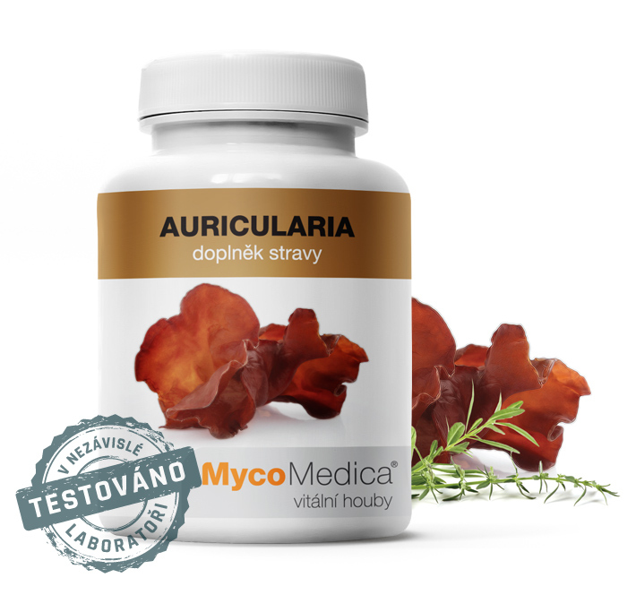 MycoMedica Auricularia 90 tablet Obrázek