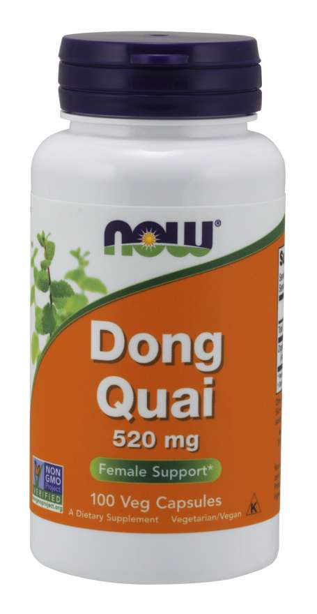 Levně Now® Foods NOW Dong Quai (Andělika čínská), 520 mg, 100 rostlinných kapslí