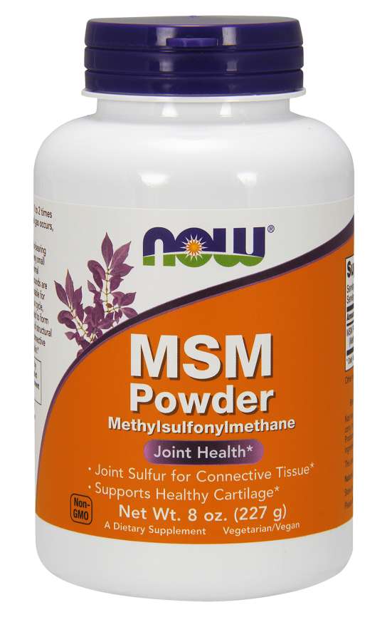 Levně Now® Foods NOW MSM Methylsulfonylmethan, Powder 227g