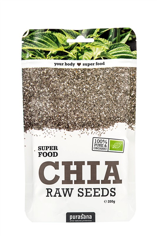 Purasana Chia Seeds BIO 200g (Chia semínka) *CZ-BIO-001 certifikát