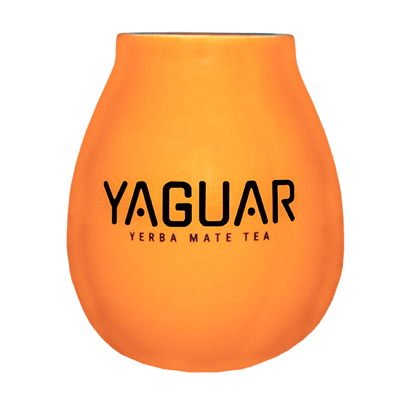 Kalabasa keramická Yaguar - oranžová