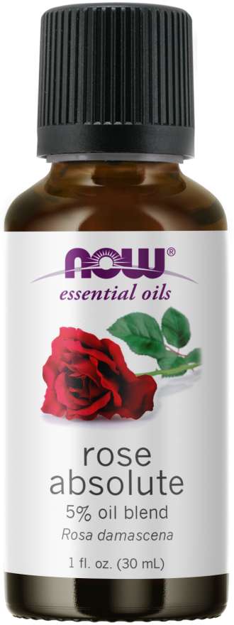 Now® Foods NOW Essential Oil, Rose Absolute Oil Blend (éterický olej Růže), 30 ml