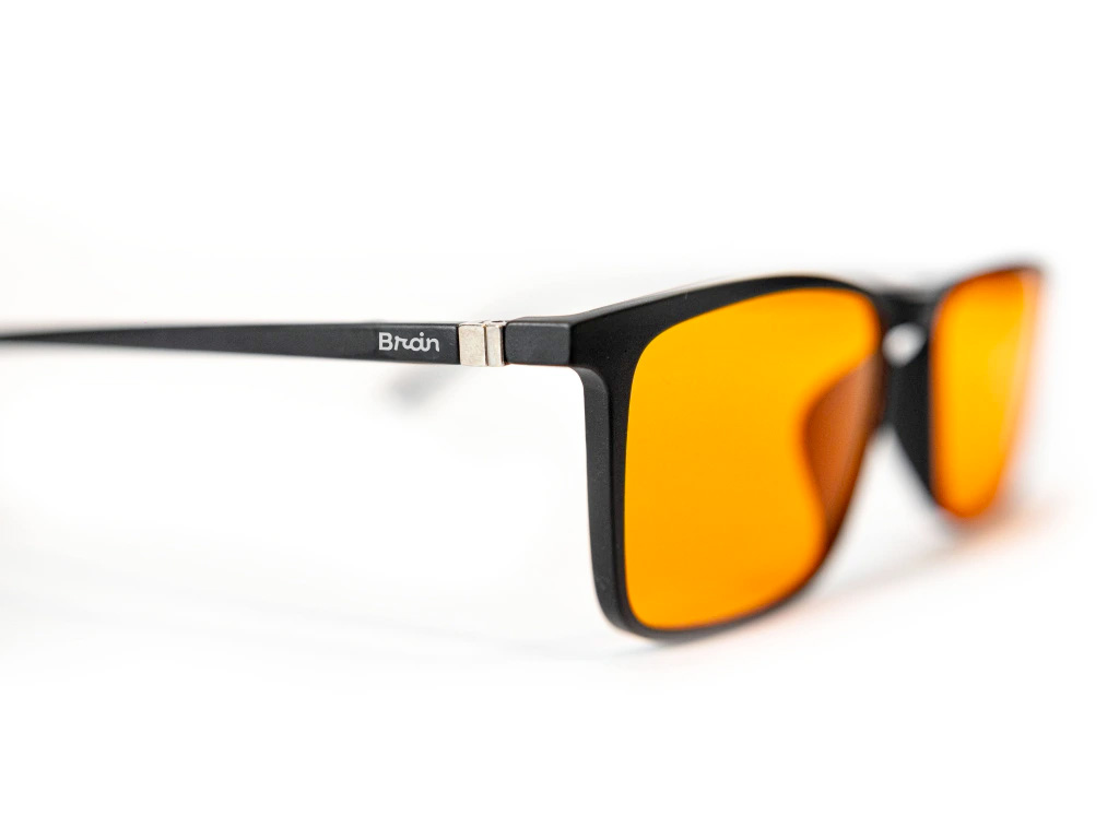 BrainMax BrainMarket brýle blokující 100% modrého světla, Stark - černé Obrázek