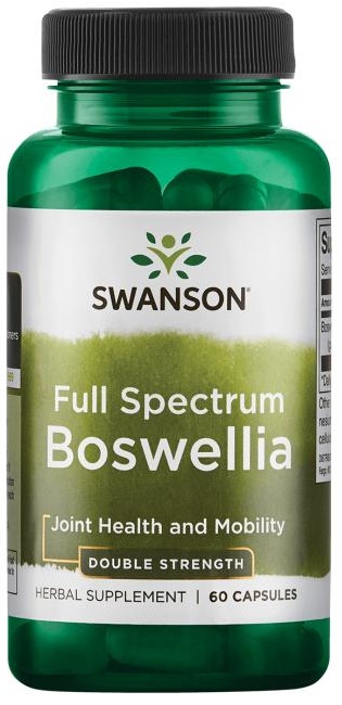 Levně Swanson Full Spectrum Boswellia, 800mg Double Strength, 60 kapslí