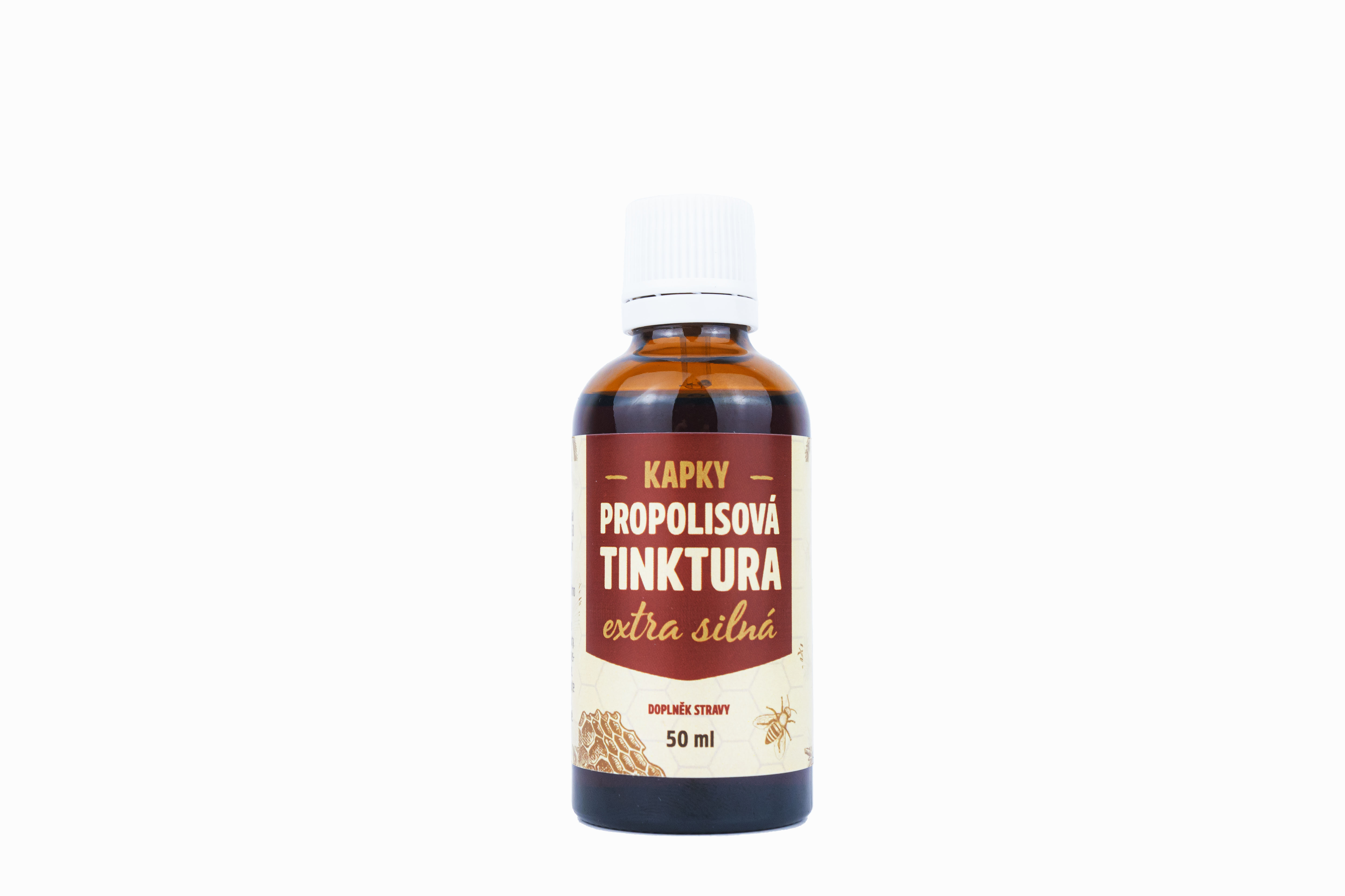 Karel Kolínek Propolisová tinktura 50 ml - kapky EXTRA SILNÁ