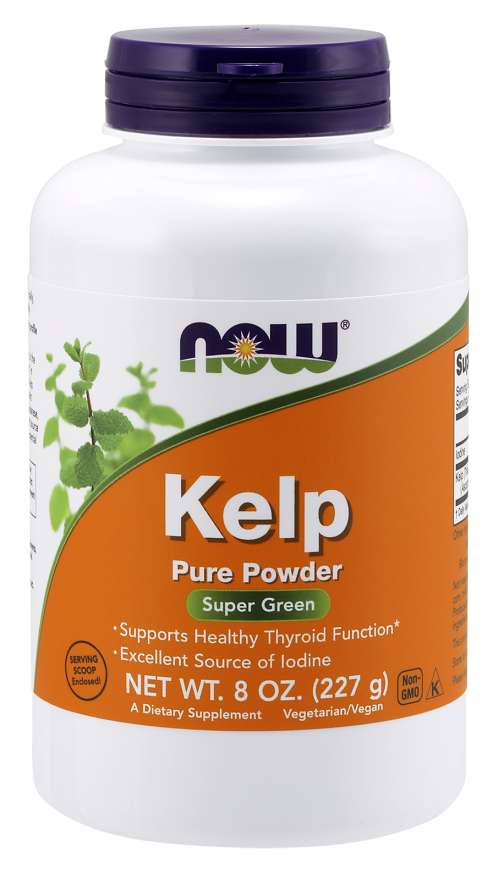 Levně Now® Foods NOW Kelp Organic (organický kelp) prášek, 227g