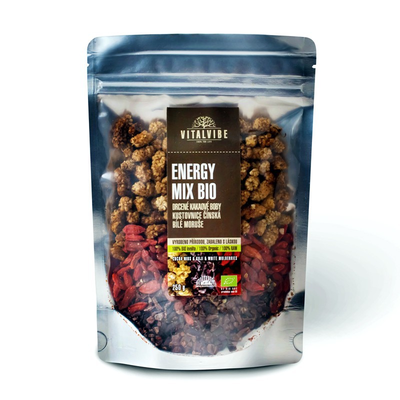 Vitalvibe Energy Mix BIO, 250 g *CZ-BIO-001 certifikát
