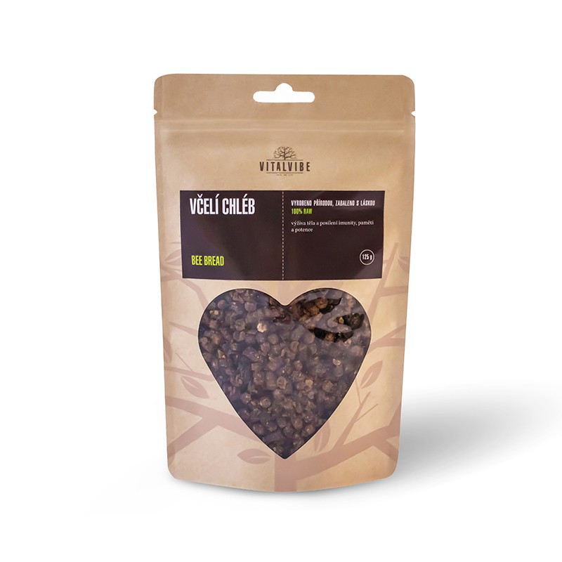 Vitalvibe - Včelí pyl Perga 125g *CZ-BIO-001 certifikát