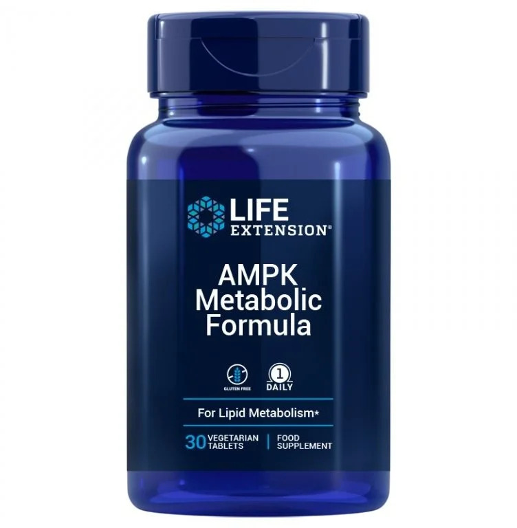 Life Extension AMPK Metabolic Formula, metabolický aktivátor, 30 tablet