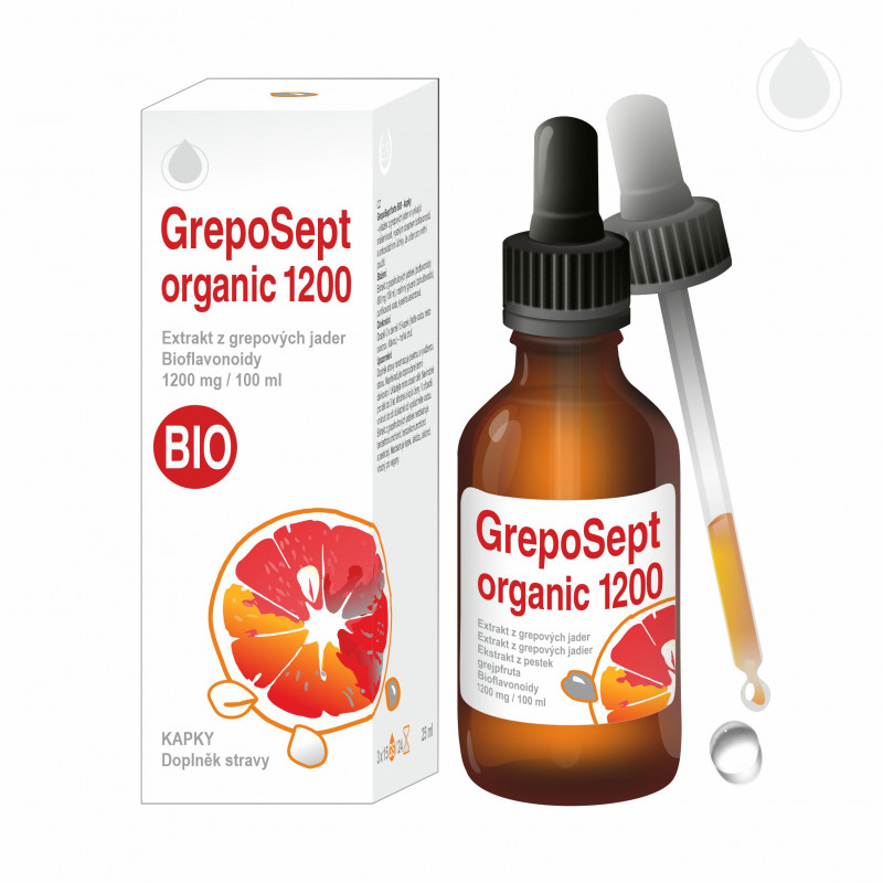 Ovonex s.r.o. Ovonex - GrepoSept 1200 BIO, 25ml *CZ-BIO-001 certifikát